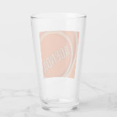 Houten agenda Barware Tumbler (Achterkant)
