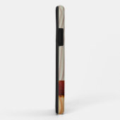 Houten Amerikaanse vlag en kaart Case-Mate iPhone Case (Achterkant/rechts)