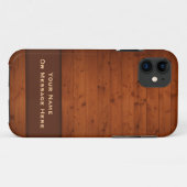 Houten Apple iPhone 5 Hoesje Vintage (Achterkant (horizontaal))