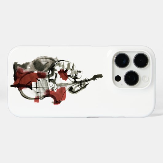 Houten baars Case-Mate iPhone case (Achterkant (horizontaal))