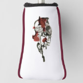 Houten basgitarist golfheadcover (Draai 90)