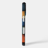 Houten blok textuur iPhone case (Achterkant / Rechts)