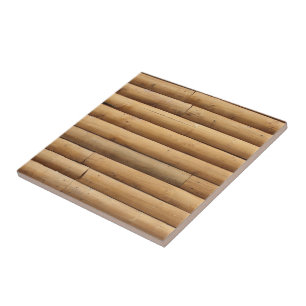 Houten Blokhut Bekleding Achtergrond Tegeltje