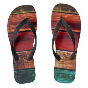 Houten Boards Multi Teenslippers Jandalen Slips