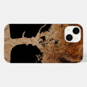Houten boom Case-Mate iPhone case (Achterkant (horizontaal))