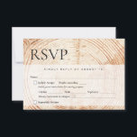 Houten boomschors Rustic Wedding maaltijd keuzes RSVP Kaartje<br><div class="desc">Verbeter de rustieke charme van uw houten boomboomschors rustieke bruiloft met onze maaltijdkeuzes RSVP-kaarten. Deze kaarten zijn niet alleen een praktisch onderdeel van uw huwelijksplanning; ze zijn een persoonlijke en rustieke touch die de natuurlijke schoonheid van uw feest aanvult. Het ontwerp van de houten boomschors voegt een rustiek en organisch...</div>