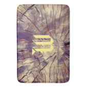  houten boomstam  badmat (Voorkant Verticaal)