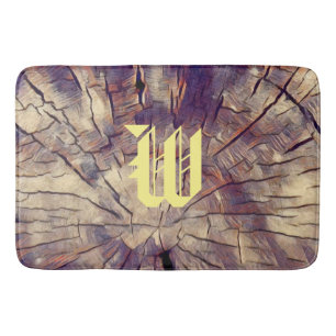  houten boomstam  badmat