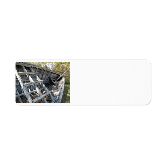 Houten bootlabels etiket (Voorkant)