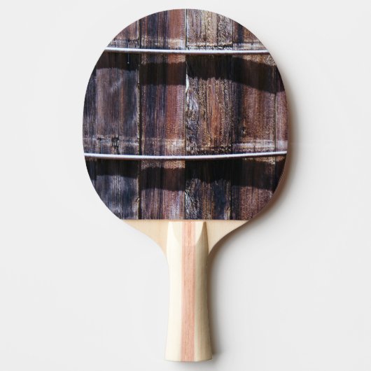 Houten bord tafeltennisbatje (Voorkant)