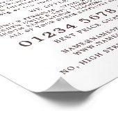 Houten bord, timmerwerk, timmerhout, Adverteren ta Poster (Hoek)