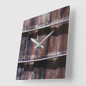 Houten bord vierkante klok (Hoek)