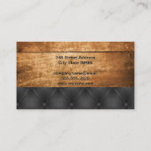 Houten borden | Opvulling met opvulling Visitekaartje (Achterkant)