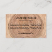 Houten Bouw Meubels zwart Visitekaartje (Achterkant)