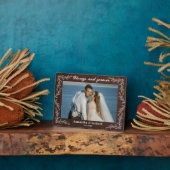 Houten Bruidsreport Always And Forever Fotoplaat (Zijkant)