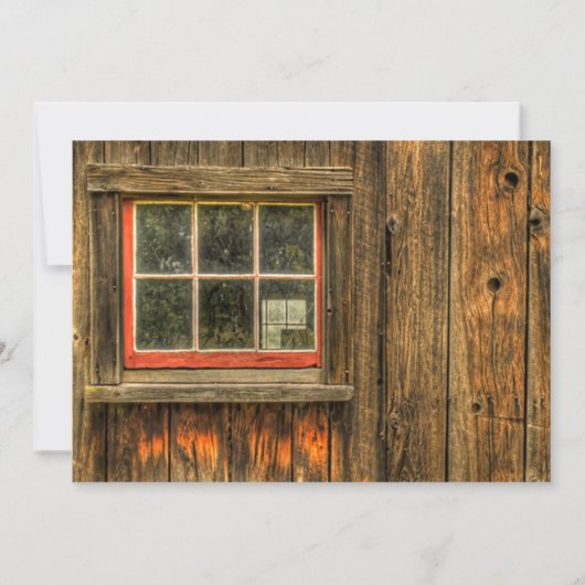 Houten Bruiloft 5de Huwelijksverjaardag Kaart (Achterkant)