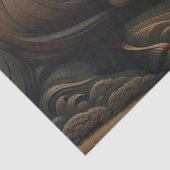 Houten Bull Decoupage Tissue Paper Tissuepapier (Detail)