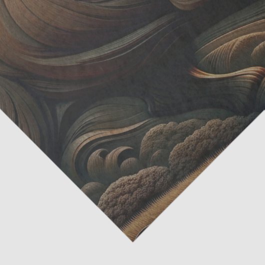 Houten Bull Decoupage Tissue Paper Tissuepapier (Detail)