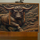 Houten Bull Decoupage Tissue Paper Tissuepapier