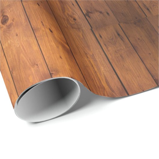 Houten Cadeaupapier (Rol Hoek)