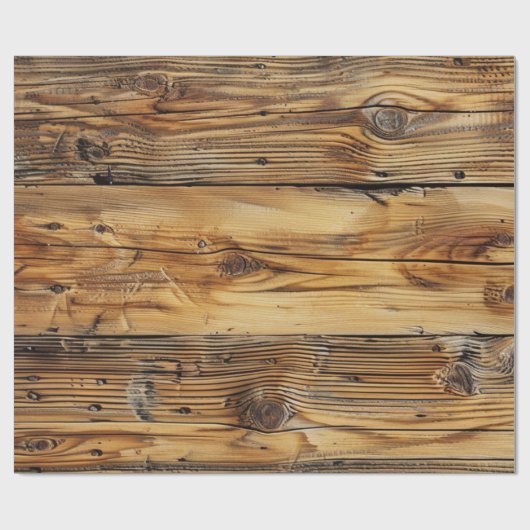 Houten Cadeaupapier (Vlak)