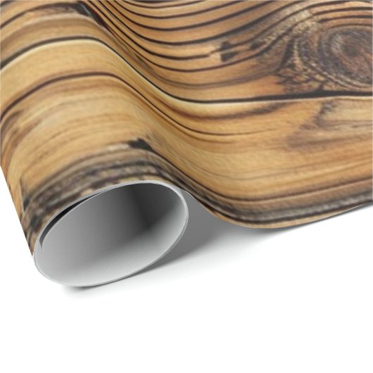 Houten Cadeaupapier (Rol Hoek)