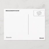 Houten Camper Trailer Briefkaarten (Achterkant)