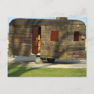 Houten Camper Trailer Briefkaarten