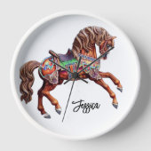  houten carrouselpaard (Voorkant)