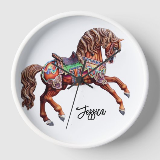 houten carrouselpaard (Voorkant)