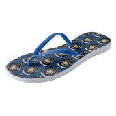 Houten Clan Badge Crazy Flip Flops (Schuin)
