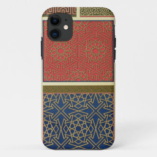 Houten compartimenten en randen, uit 'Arabische ku Case-Mate iPhone Case