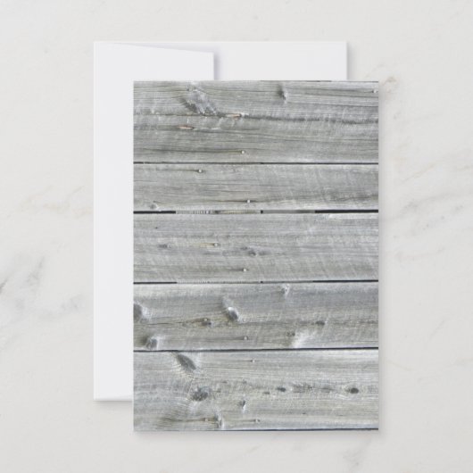 Houten Cowboylaarzen in Distressed Stijl-3x5 Trouw Kaart (Achterkant)