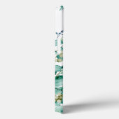 Houten Cross met Eucalyptus iPhone hoesje (Achterkant / Rechts)