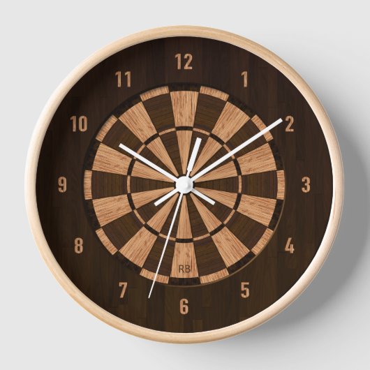 Houten Dartboard (Voorkant)