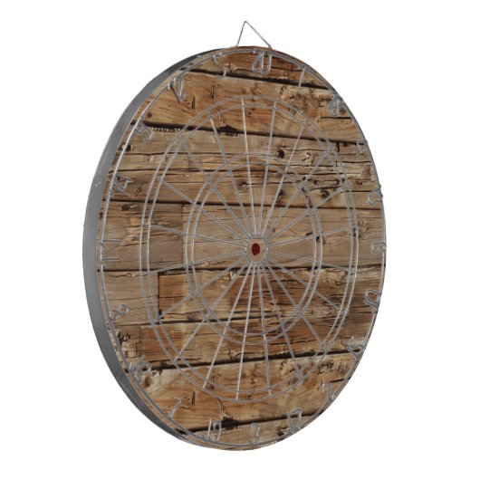 Houten Dartbord (Voorkant Links)