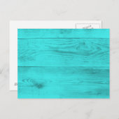 Houten de structuurBriefkaart van de benzine Briefkaart (Voorkant / Achterkant)