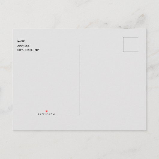 Houten Denneappels Trouw Save the Date Aankondigingskaart (Achterkant)