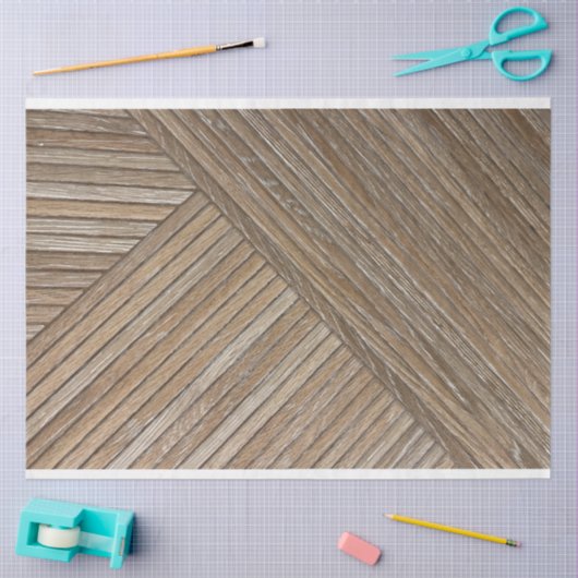 Houten Detail Achtergrond Crosshatch Decoupage Tissuepapier (Craft)