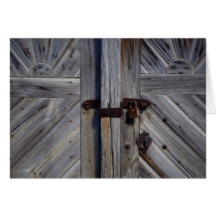 Houten deur