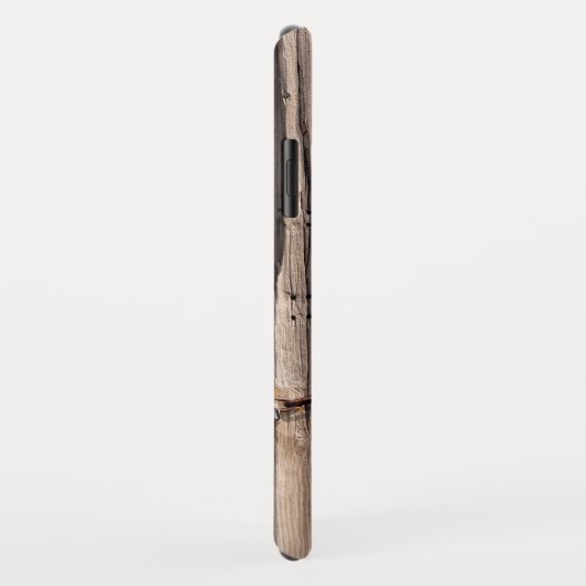  houten deur met kettingslot Case-Mate iPhone case (Achterkant/rechts)