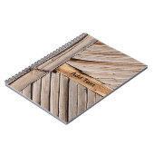  houten deur notitieboek (Linkerzijde)