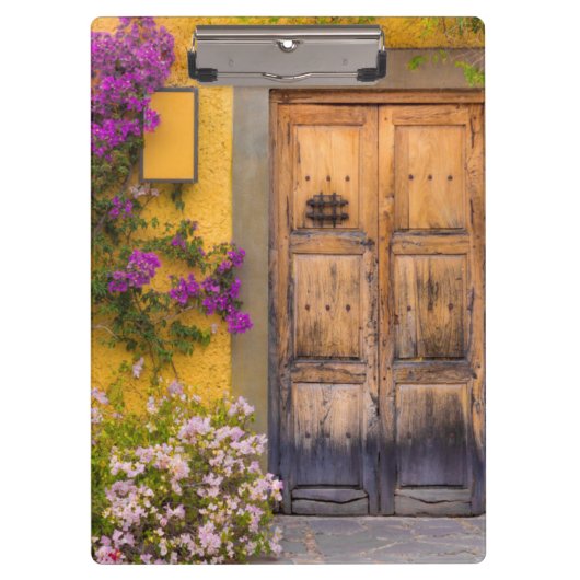 Houten deuropening klembord (Voorkant)