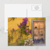 Houten deurpost briefkaart (Voorkant / Achterkant)