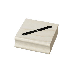 Houten doos rubberstempel