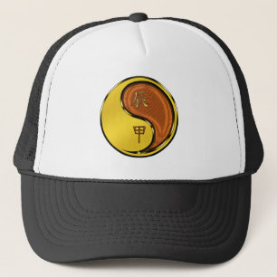 Houten Draak Trucker Pet