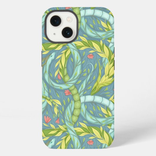 Houten draken iPhone hoesje (Achterkant)