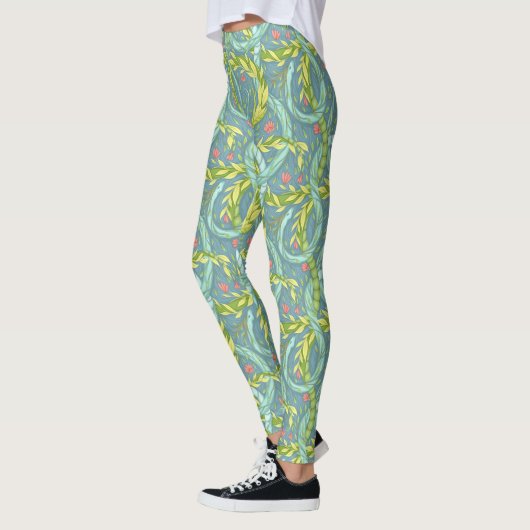 Houten draken leggings (Links)