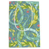 Houten draken medium cadeauzakje (Voorkant)