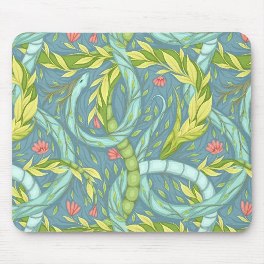 Houten draken muismat (Voorkant)